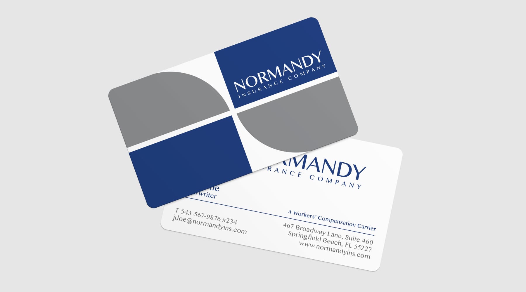 Normandy business card